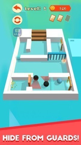 球球滑动和冲刺截图3