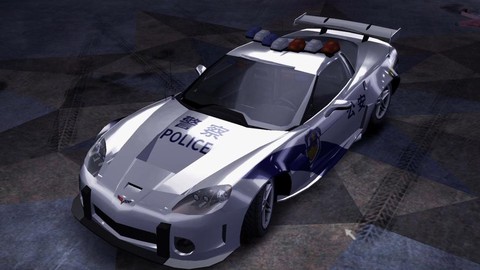 极品飞车警车怎么画[图1]