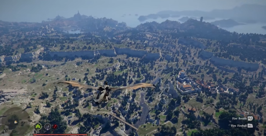 《红色沙漠》公开坐骑演示PV，有飞龙还有机甲！[图1]