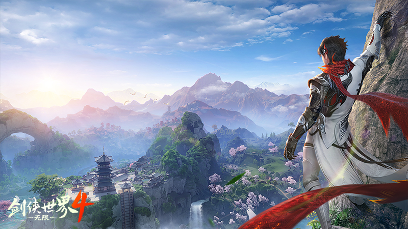 堪比5A景区！西山居《剑侠世界4:无限》唯美国风江湖盛宴[图1]