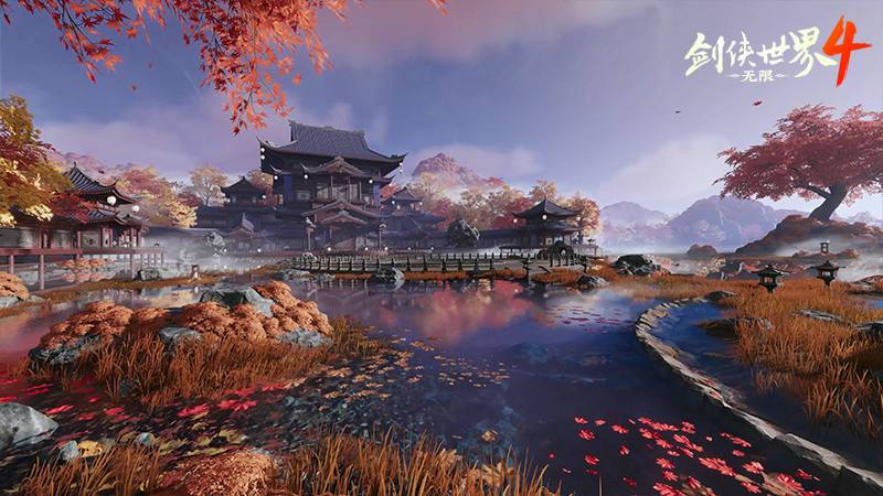 堪比5A景区！西山居《剑侠世界4:无限》唯美国风江湖盛宴[图4]