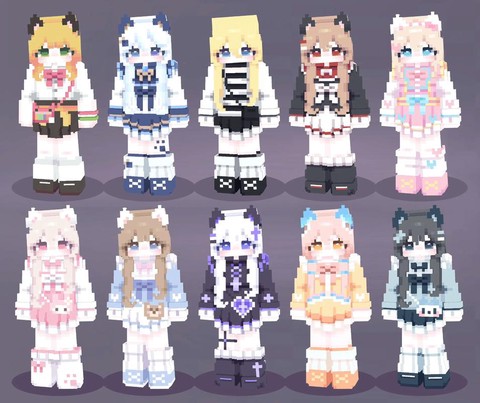 我的世界盒子皮肤怎么换