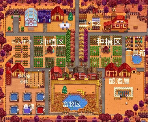 星露谷物语怎么布局[图1]