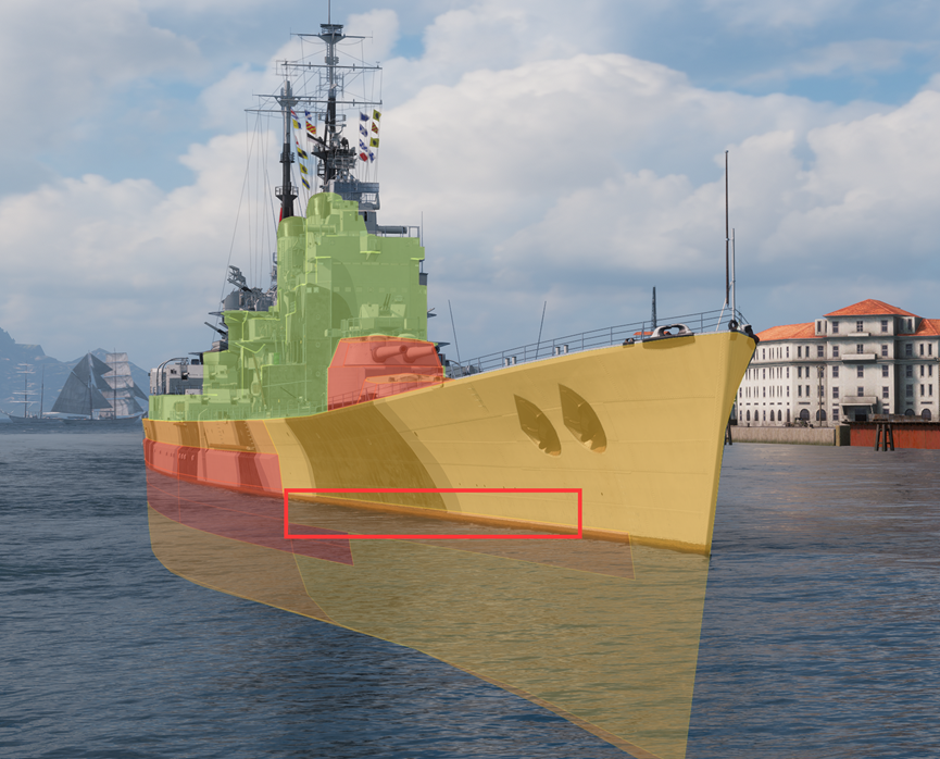 《战舰世界》抗压船的答案，耐修“宝剑”的顶点！学会骗炮，这片大海你说了算！[图4]