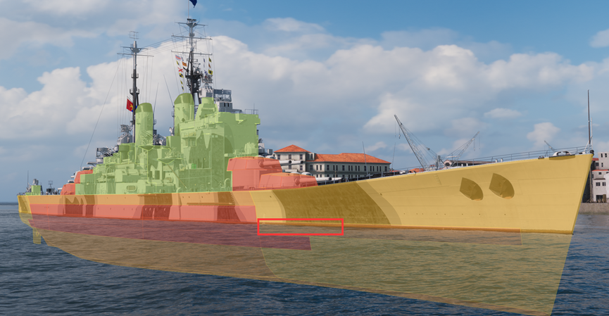 《战舰世界》抗压船的答案，耐修“宝剑”的顶点！学会骗炮，这片大海你说了算！[图5]